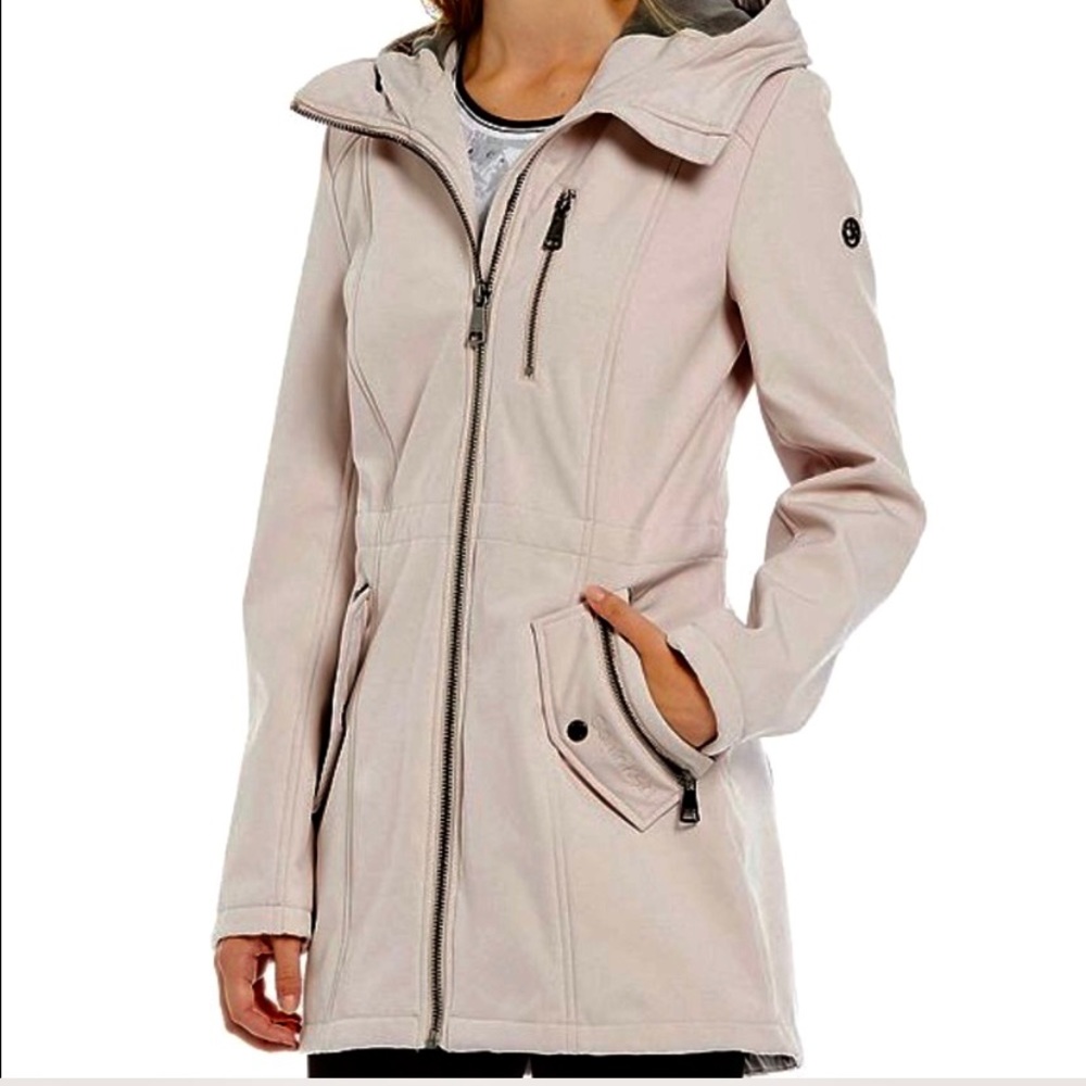 Calvin Klein Light Pink Utility Jacket - Picture 3 of 14